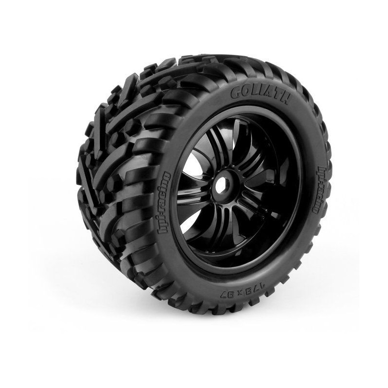 HPI RACING Koła Goliath/Tremor 1/8 2szt. (Czarne)