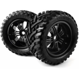 HPI RACING Koła Goliath/Tremor 1/8 2szt. (Czarne)
