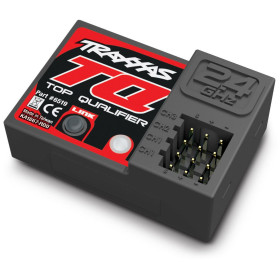 TRAXXAS Auto E-Revo 4WD 1/16 Monster Truck + Ładowarka USB-C 4A + Akumulator  (Niebieski/Czerwony)