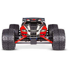 TRAXXAS Auto E-Revo 4WD 1/16 Monster Truck + Ładowarka USB-C 4A + Akumulator  (Niebieski/Czerwony)