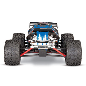 TRAXXAS Auto E-Revo VXL 4WD 1/16 Monster Truck + Ładowarka USB-C 4A + Akumulator (Niebieski)