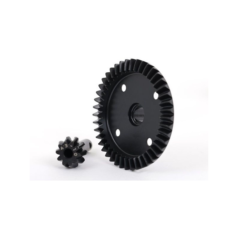TRAXXAS Zębatki dyferencjału CNC (przód/tył) 43T/10T do Sledge