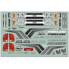 PRO-LINE Karoseria kabina Cliffhanger HP (przeźroczysta) 313mm