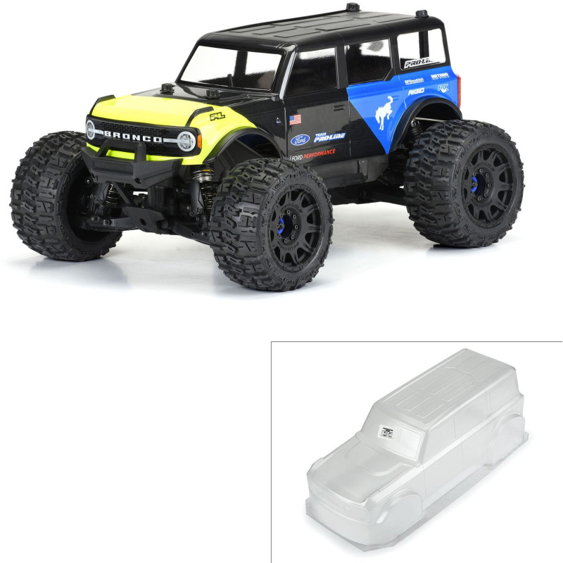 PRO-LINE Karoseria 2021 Ford Bronco (przeźroczysta) do Maxx, E-Revo 2.0
