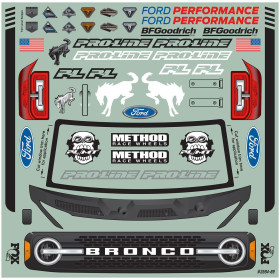 PRO-LINE Karoseria 2021 Ford Bronco (przeźroczysta) do Maxx, E-Revo 2.0