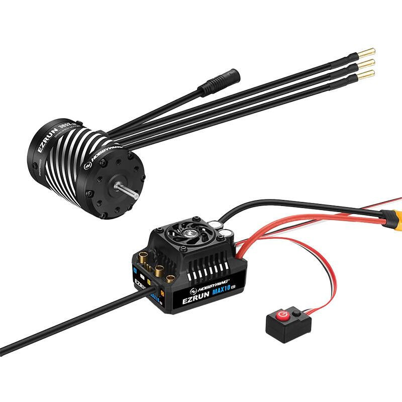 HOBBYWING Zestaw napędowy EZRUN MAX10 G2 80A/3652SD 4100kv G3