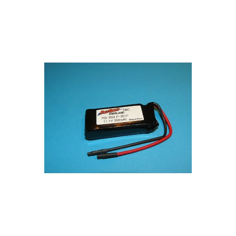 BATTERIST pakiet LiPo 350mAh / 3S - 18C (V2).
