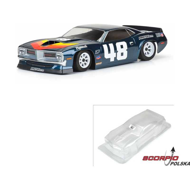 PROTOform karoseria 1:10 1970 Plymouth Barracuda