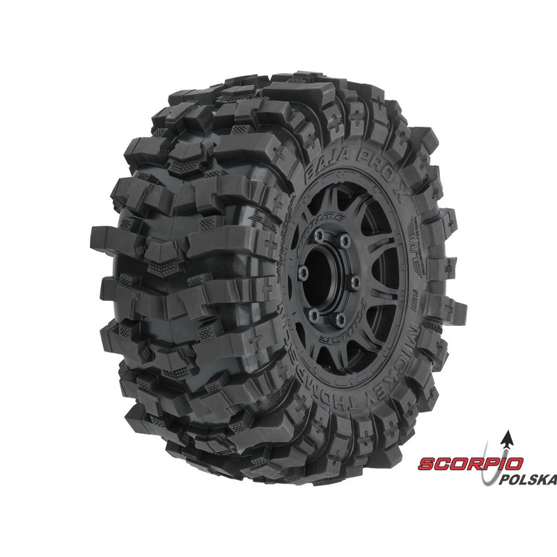 PRO-LINE koło 2.8" Mickey Thompson Baja Pro X, czarna felga H12/H14mm (2)
