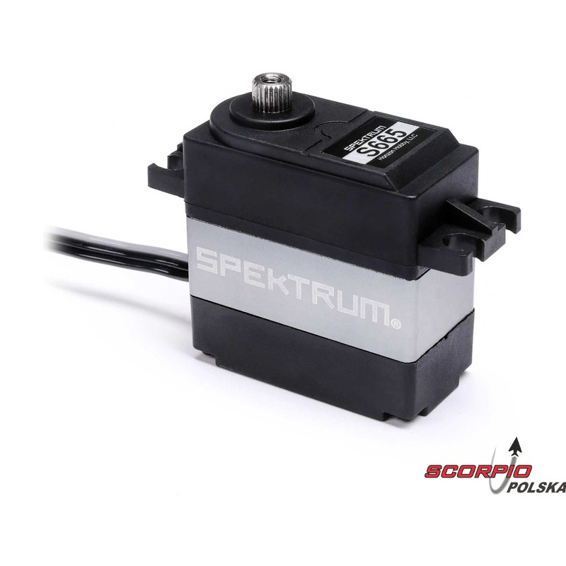 SPEKTRUM serwo S665 Hi Torque MG, 25T