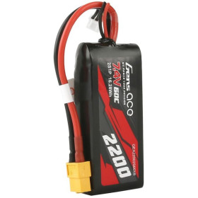 GENS ACE Akumulator LiPo 7,4V 2200mAh 60C 2S do 1/16 1/18 XT60