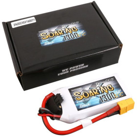 GENS ACE Akumulator LiPo Soaring 1300mAh 7,4V 30C 2S1P XT60 G-Tech