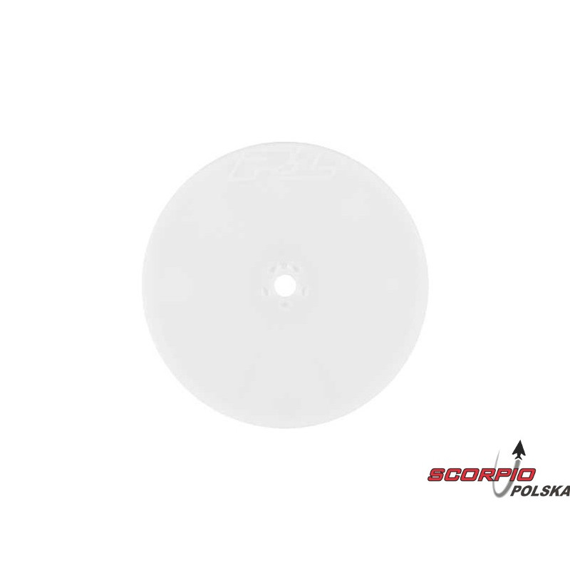 PRO-LINE felga 2.2" Velocity przednia H12 biała (2) (dla TLR 22 5.0)