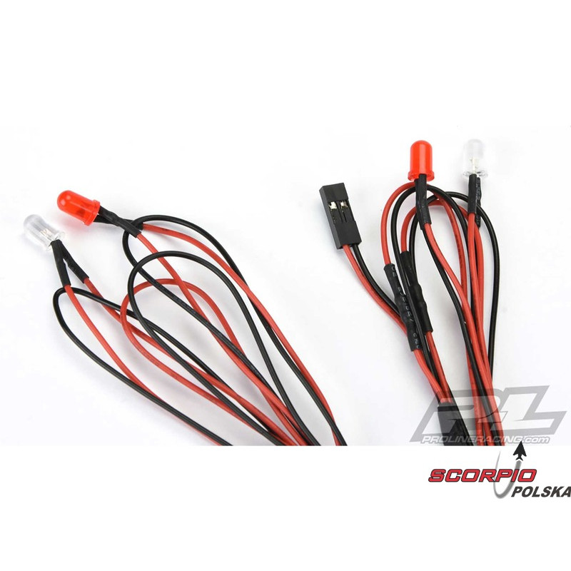 PRO-LINE oświetlenie LED uniwersalne dla Crawlerów (zestaw)