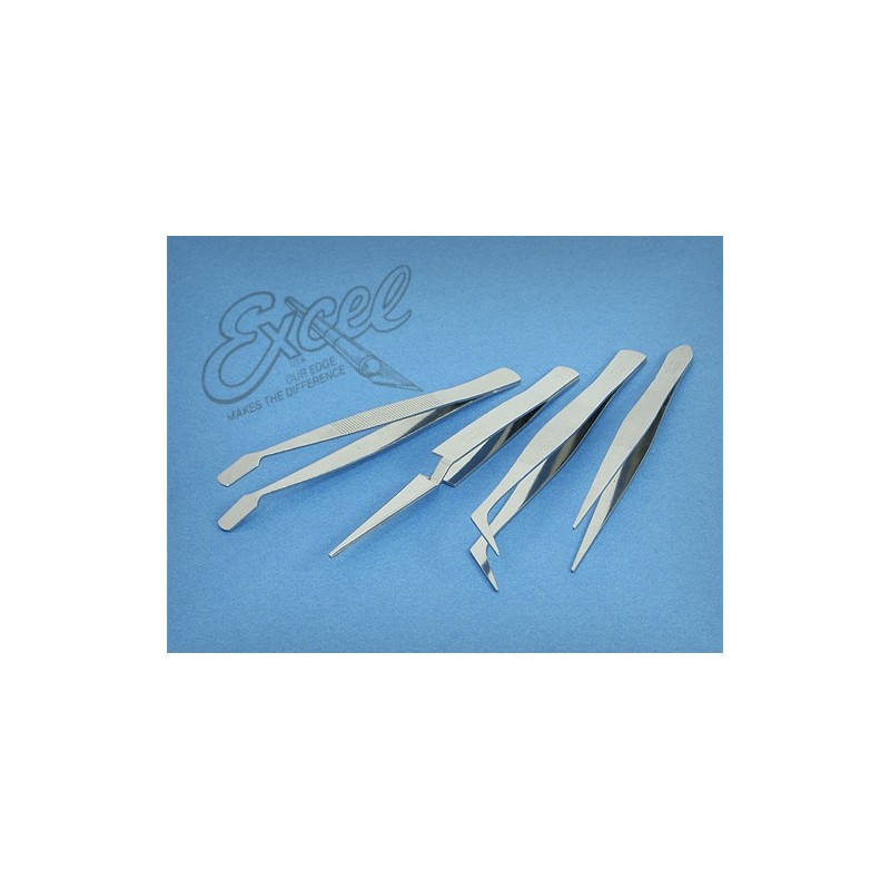 EXCEL 30 416 - zestaw pęset (4szt.)