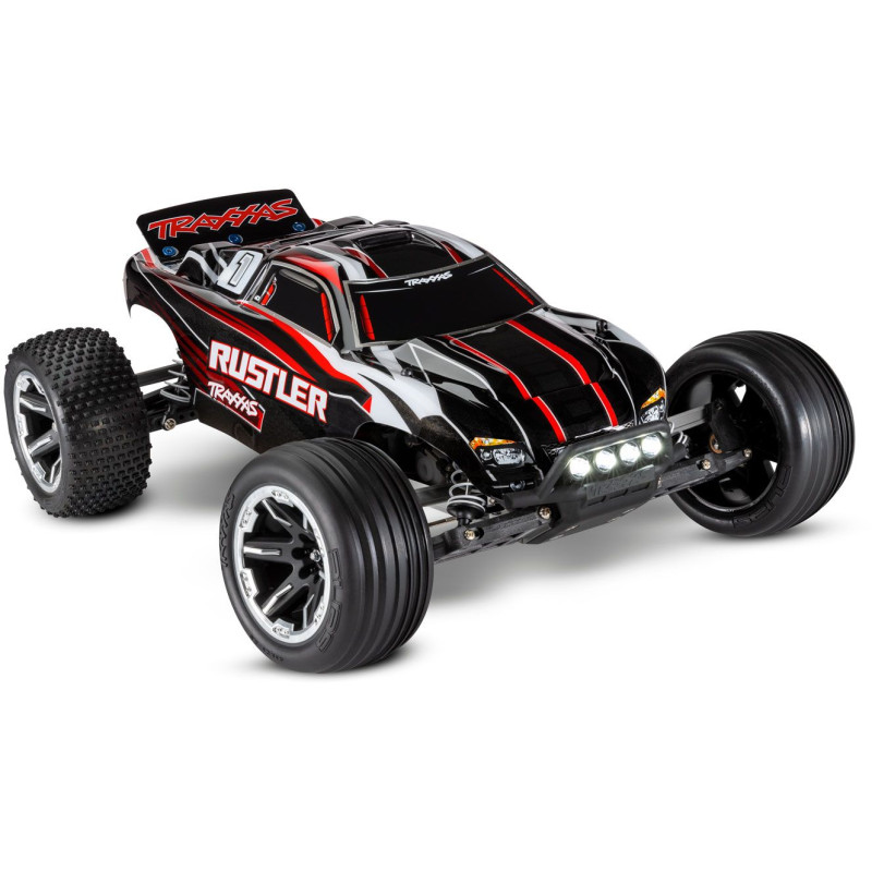 TRAXXAS Auto Rustler XL-5 2WD LED 1/10 (Czarny)