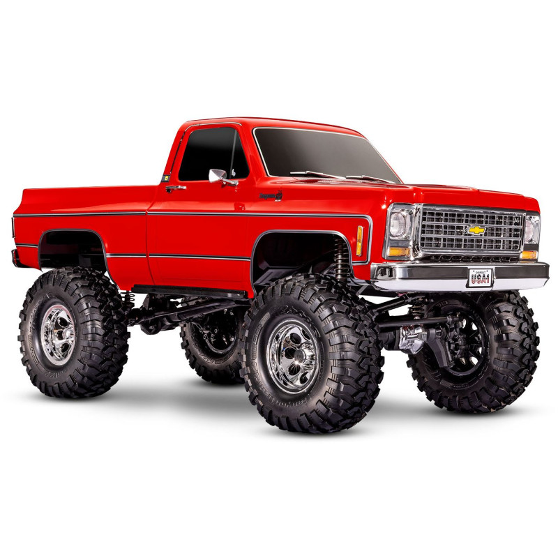 TRAXXAS Auto TRX-4 High Trail Chevrolet K10 1979 (czerwony)