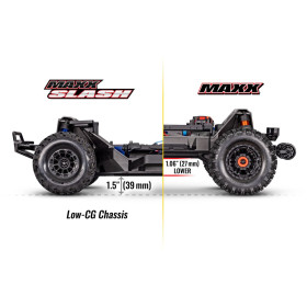 TRAXXAS Maxx Slash 4WD VXL 6S 1/8 + TSM (Czerwony)