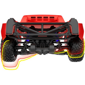 TRAXXAS Maxx Slash 4WD VXL 6S 1/8 + TSM (Niebieski)