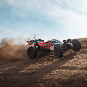 ARRMA Typhon Grom 1:18 4WD RTR (Czerwony)