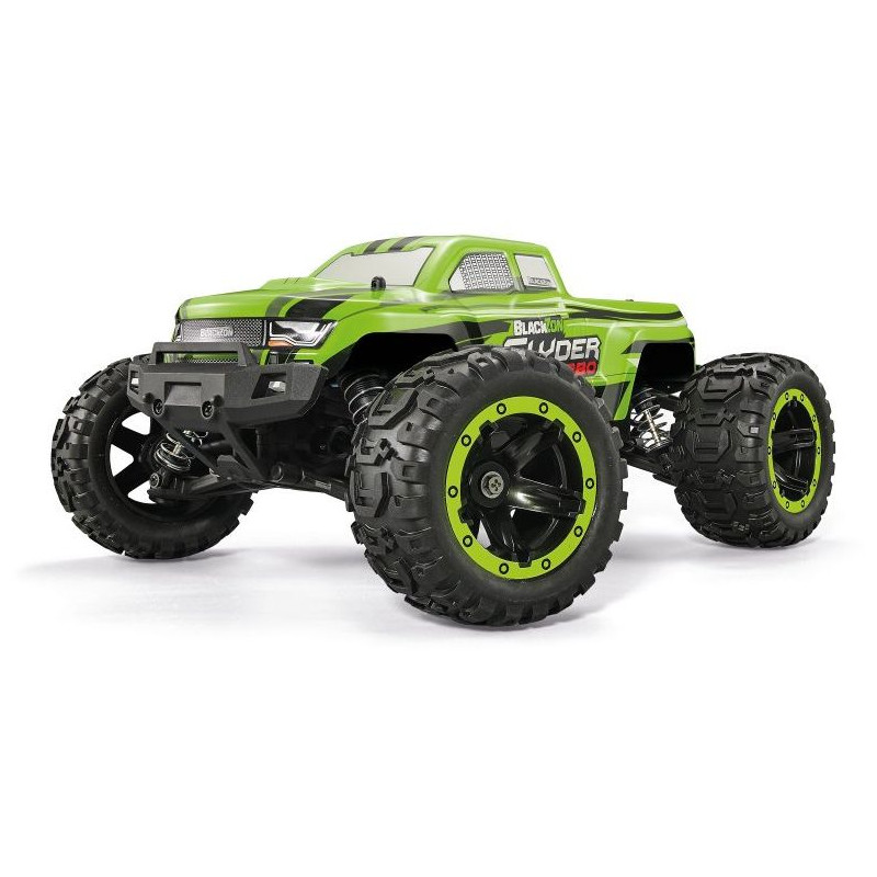 MAVERICK BlackZon Slyder MT Turbo 1/16 4WD RTR + Oświetlenie LED (zielony)