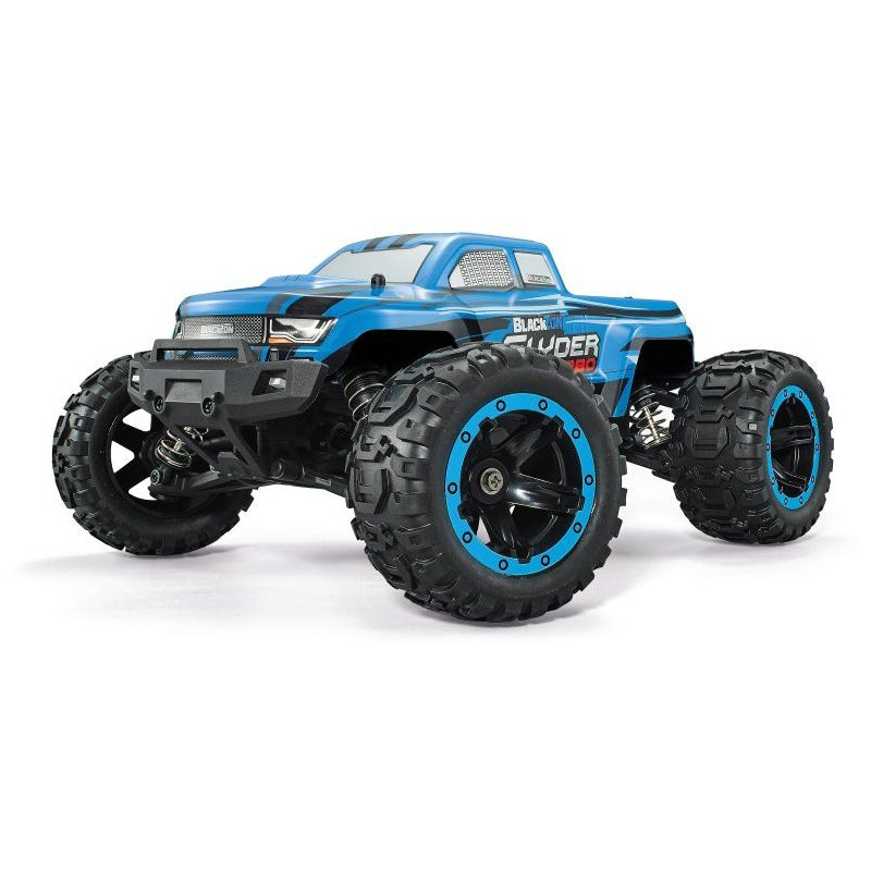 MAVERICK BlackZon Slyder MT Turbo 1/16 4WD RTR + Oświetlenie LED (niebieski)
