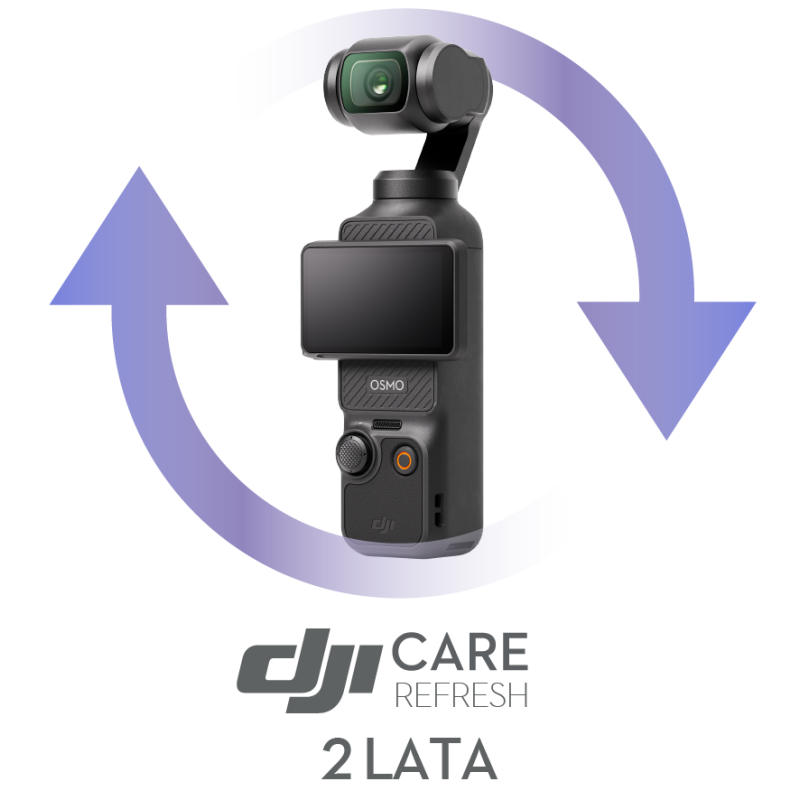 DJI Care Refresh DJI Osmo Pocket 3 (dwuletni plan) - kod elektroniczny