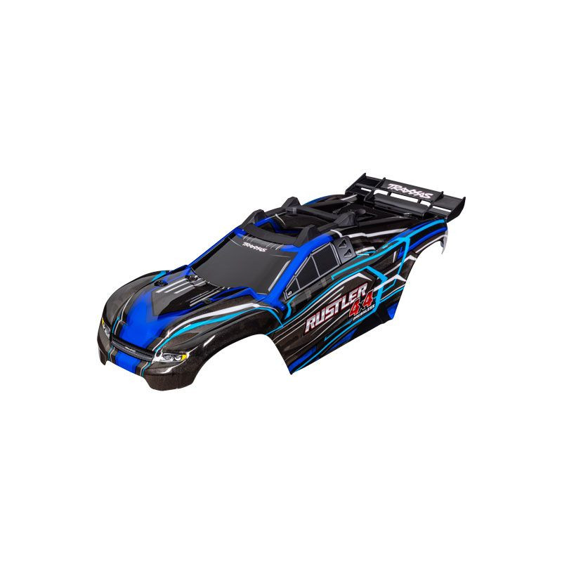 TRAXXAS Karoseria do Rustler 4x4 (niebieska)