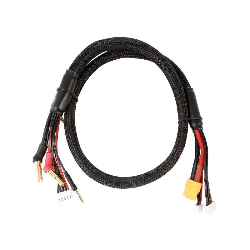 GENS ACE Przewód ładowania 2S-4S Banan 4mm & 5mm XT60
