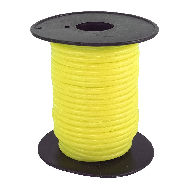 Q-MODEL Przewód paliwowy 5mm /2.5mm 1m (żółty)