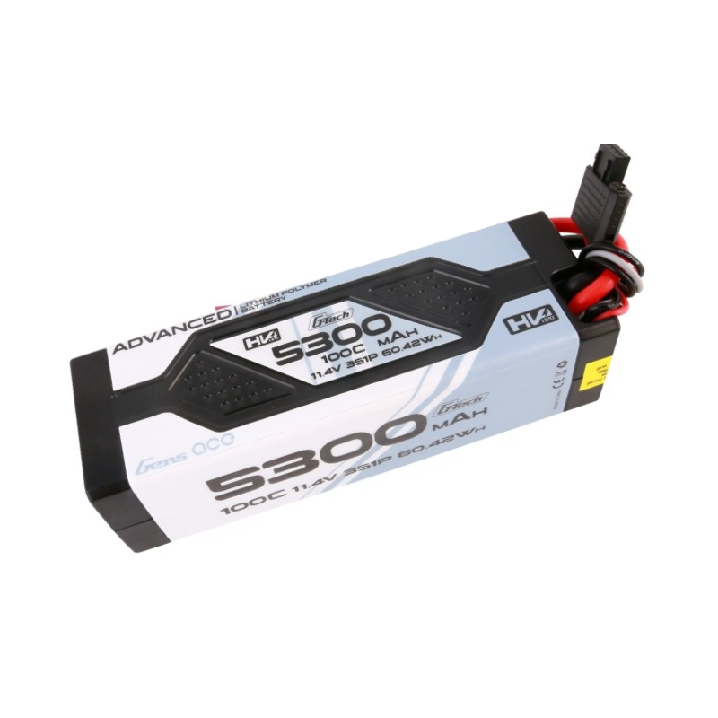 Akumulator Gens Ace Advanced 5300mAh 11.4V 3S1P 100C HV Lipo DEAN G-Tech