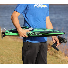 Łódź wyścigowa PROBOAT Impulse 32" BL RTR czarny/zielony