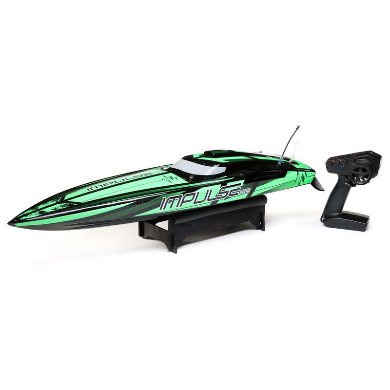 Łódź wyścigowa PROBOAT Impulse 32" BL RTR czarny/zielony