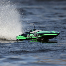 Łódź wyścigowa PROBOAT Impulse 32" BL RTR czarny/zielony