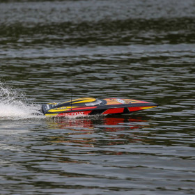 Łódź wyścigowa PROBOAT Sonicwake V2 36" Self-Righting BL RTR (Czarny)