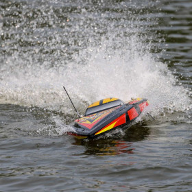 Łódź wyścigowa PROBOAT Sonicwake V2 36" Self-Righting BL RTR (Czarny)