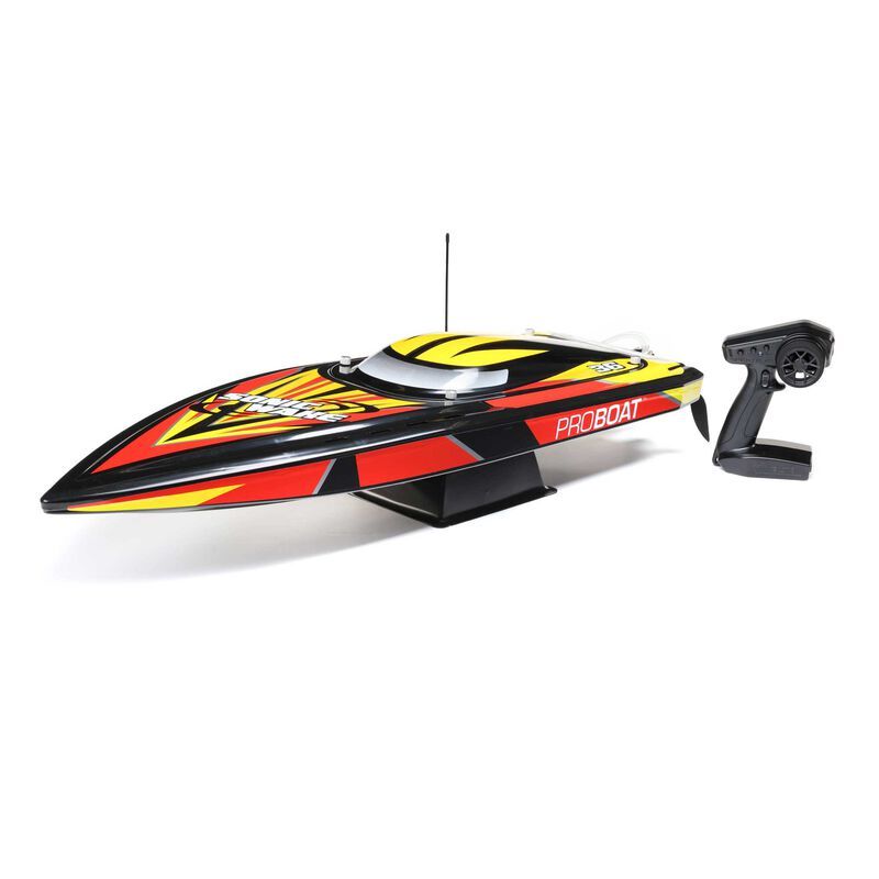 Łódź wyścigowa PROBOAT Sonicwake V2 36" Self-Righting BL RTR (Czarny)