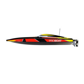 Łódź wyścigowa PROBOAT Sonicwake V2 36" Self-Righting BL RTR (Czarny)