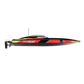Łódź wyścigowa PROBOAT Sonicwake V2 36" Self-Righting BL RTR (Czarny)