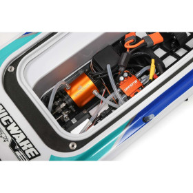 Łódź wyścigowa PROBOAT Sonicwake V2 36" Self-Righting BL RTR biały