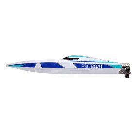 Łódź wyścigowa PROBOAT Sonicwake V2 36" Self-Righting BL RTR biały