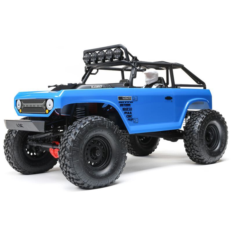 AXIAL SCX10 II Deadbolt 1:10 4WD RTR niebieski