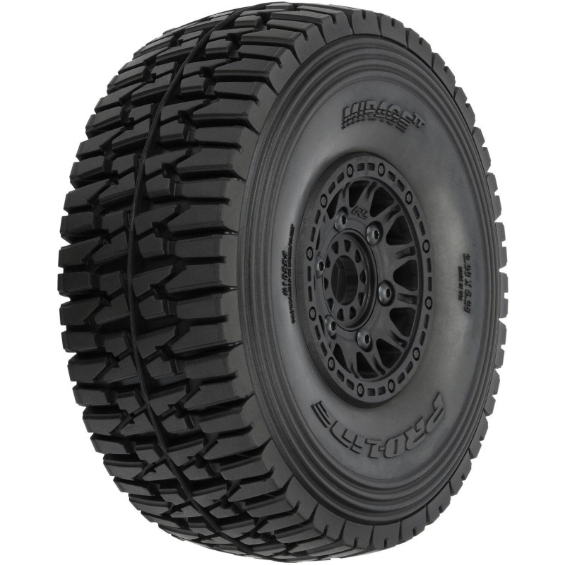 PRO-LINE Koła 2szt. Mirage TT Belted Raid H17 1/7 do Mojave 6S, UDR