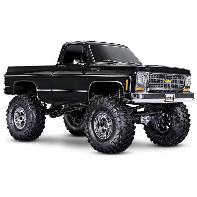 TRAXXAS TRX-4 High Trail Chevrolet K10 1979 4WD 1/10 RTR Clipless (Czarny)