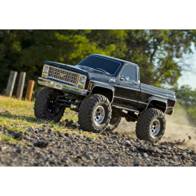TRAXXAS TRX-4 High Trail Chevrolet K10 1979 4WD 1/10 RTR Clipless (Czarny)