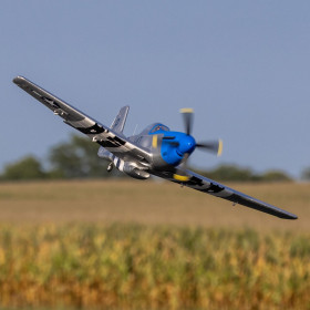 E-flite P-51D Mustang 1.2m SAFE Select BNF Basic