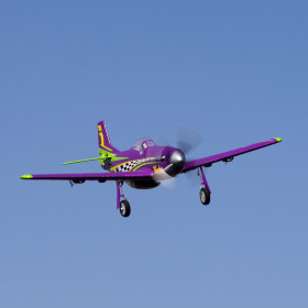 E-flite UMX P-51D Voodoo 0.44m SAFE Select BNF Basic