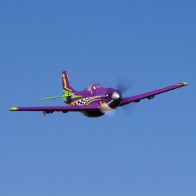 E-flite UMX P-51D Voodoo 0.44m SAFE Select BNF Basic