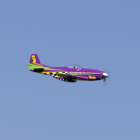 E-flite UMX P-51D Voodoo 0.44m SAFE Select BNF Basic
