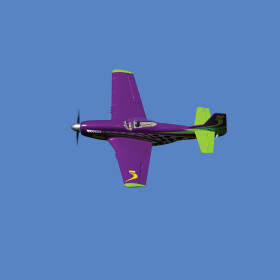 E-flite UMX P-51D Voodoo 0.44m SAFE Select BNF Basic